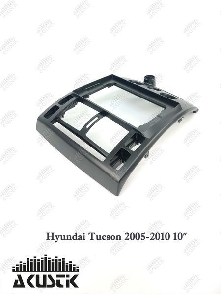 Pамка Hyundai Tucson 2005-2010, 10.1", чорна 144002 фото