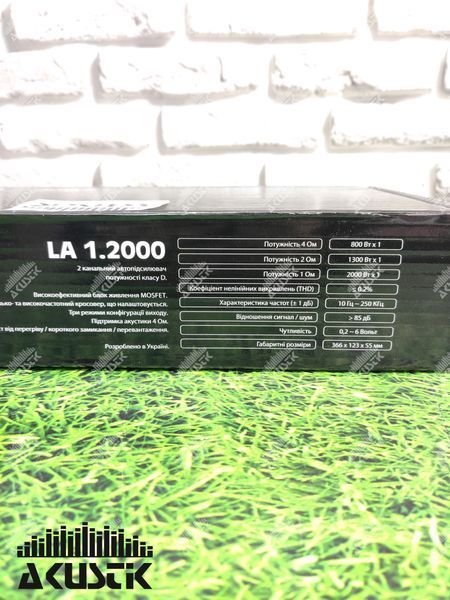 Підсилювач AudioBeat LA 1.2000 240422 фото