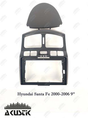 Pамка Hyundai Santa Fe 2000-2006, 9" 144017 фото