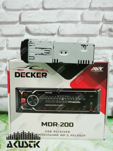 Магнітола Decker MDR-200 111072 фото