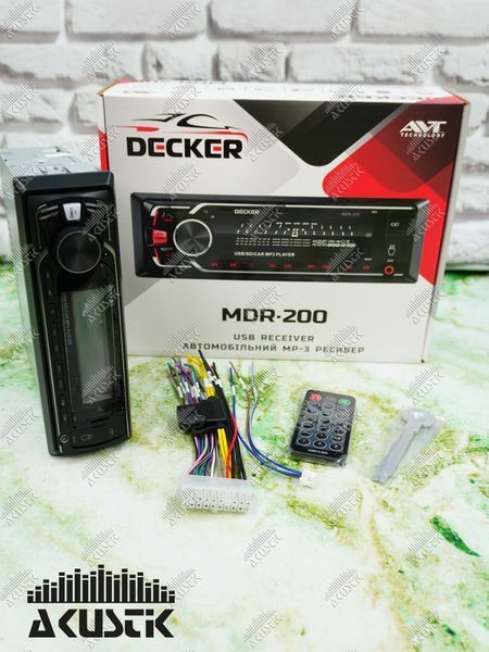 Магнітола Decker MDR-200 111072 фото
