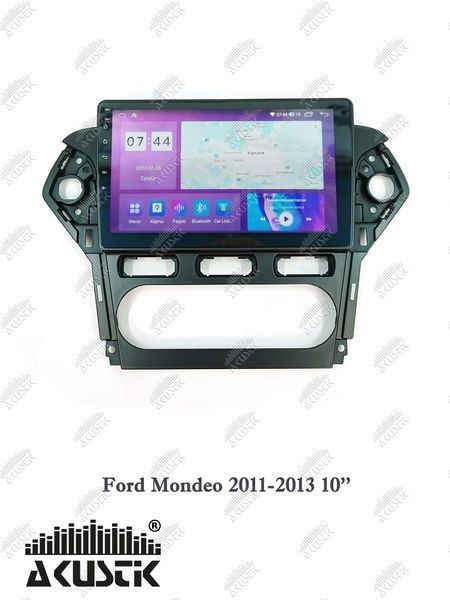 Pамка Ford Mondeo 2011-2013, 10'' чорна 144195 фото