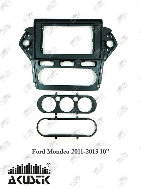 Pамка Ford Mondeo 2011-2013, 10'' чорна 144195 фото
