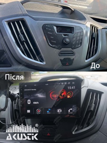 Pамка Ford Transit 2014-2019, 9'' 144202 фото