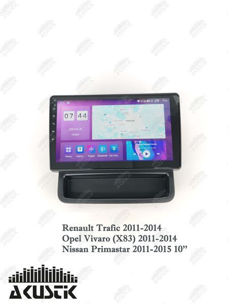 Pамка Renault Trafic 2011-2014, Opel Vivaro (X83) 2011-2014, Nissan Primastar 2011-2015, 10.1" 144026 фото