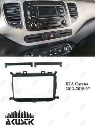 Pамка KIA Carens 2013-2018, 9" 144057 фото