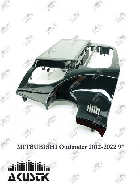 Pамка Mitsubishi Outlander 2012-2022, 9'', глянцева 144118 фото