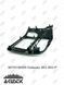 Pамка Mitsubishi Outlander 2012-2022, 9'', глянцева 144118 фото 4