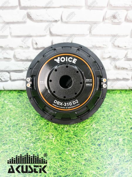 Сабвуферний динамік Voice DBX-310D2 (12") 220896 фото