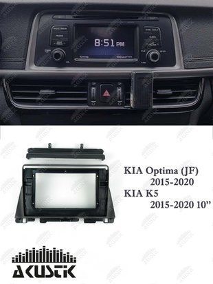 Pамка KIA Optima (JF) 2015-2020, K5 2015-2020, 10.1" 144063 фото