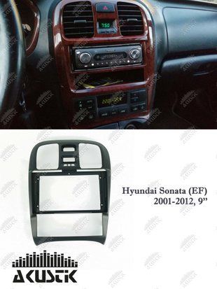 Pамка Hyundai Sonata (EF) 2001-2012, 9" 144099 фото
