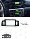 Pамка Toyota Corolla 2001-2006, 9'', чорна 144342 фото 1