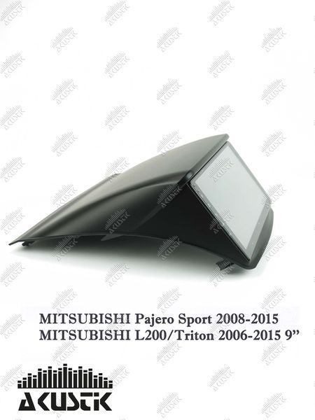 Pамка Mitsubishi L200/Triton 2006-2015, Pajero Sport 2008-2015 , 9'' 144125 фото