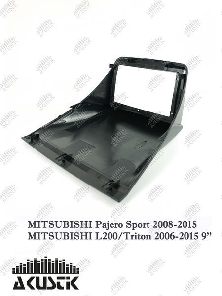 Pамка Mitsubishi L200/Triton 2006-2015, Pajero Sport 2008-2015 , 9'' 144125 фото