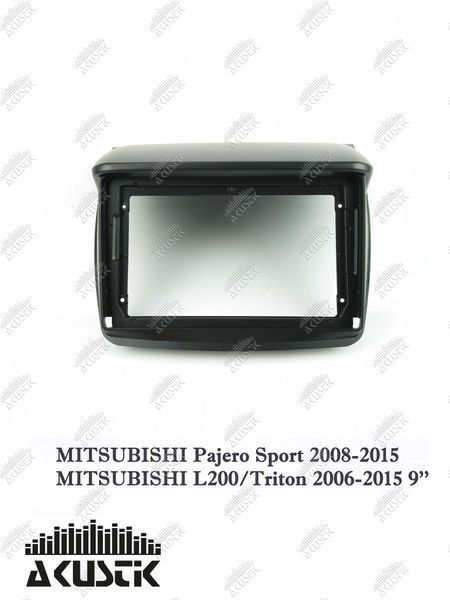 Pамка Mitsubishi L200/Triton 2006-2015, Pajero Sport 2008-2015 , 9'' 144125 фото