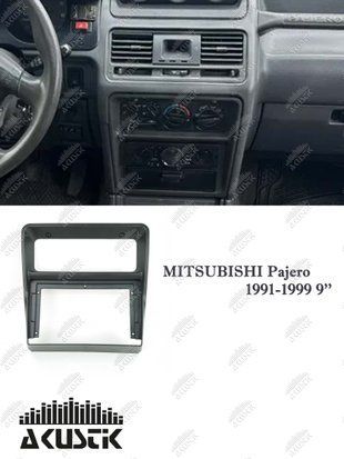 Pамка Mitsubishi Pajero 1991-1999, 9'' 144126 фото