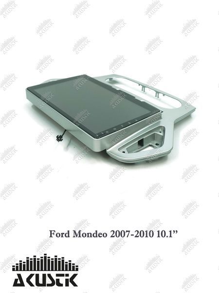 Pамка Ford Mondeo 2007-2010, 10'' срібляста 144193 фото